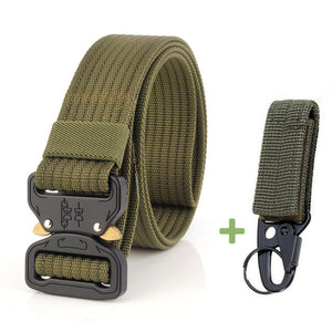 Military Outdoor Training Tactical Belt for Men