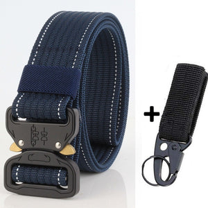 Military Outdoor Training Tactical Belt for Men