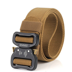 Military Outdoor Training Tactical Belt for Men
