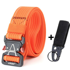 Military Outdoor Training Tactical Belt for Men