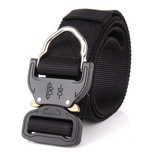 Military Outdoor Training Tactical Belt for Men