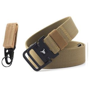 Military Outdoor Training Tactical Belt for Men