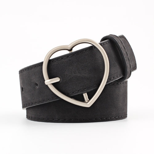Frosted Leather Belt Brand Belts