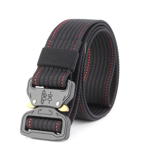Military Outdoor Training Tactical Belt for Men