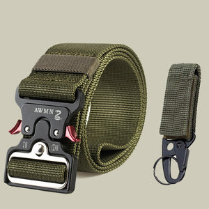Military Outdoor Training Tactical Belt for Men